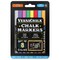 VersaChalk Wet Erase Liquid Chalk Markers - Set of 8, Neon Colors, 3 mm, Fine Tip